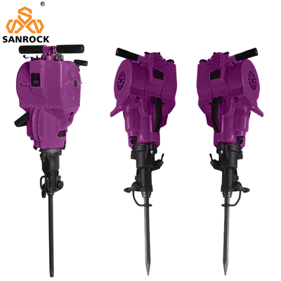 Scalatore di roccia a benzina Mini Jack Hydraulic Hammer Concrete Breaker per la perforazione Diametro 42 mm e profondità di perforazione 6 m