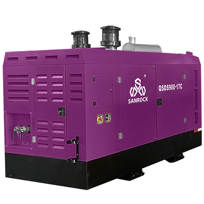 17 bar Pressione 239kw Potenza motore Diesel Compressore d'aria per applicazioni pesanti