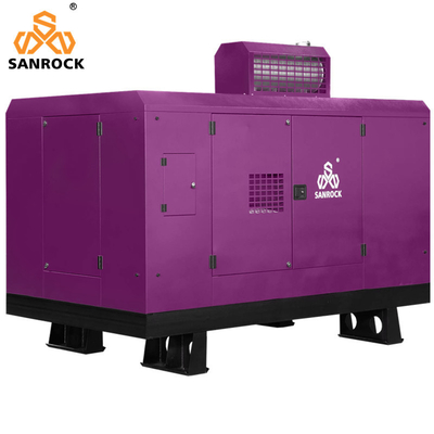 Compressore d'aria a vite rotative portatile per l'estrazione mineraria