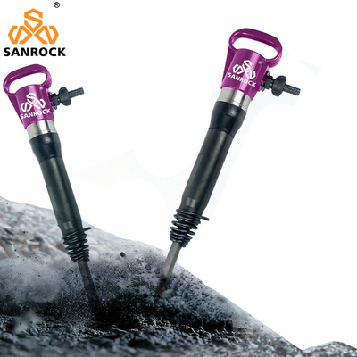 43 J Impact Energy Air Breaker Martello per miniere Perforazione per roccia pneumatica portatile