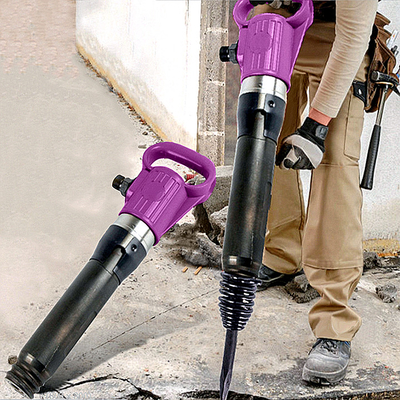 0.40-0.63 Mpa Frequenza di impatto G10 Air Pick Breaker Hammer Piccolo trapano per rocce pneumatiche