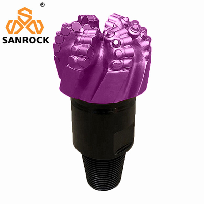 API PDC Petroleum Drill Bit Rock Drilling Tools 6 lame Corpo di matrice Diamante PDC Bit