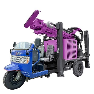 Perforazione idraulica di pozzi per acqua con penetrazione da 10 a 35 m/h e motore diesel