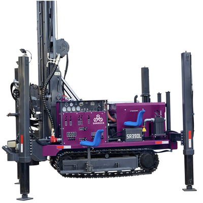 153KW Crawler Water Well Drilling Rig Forza di sollevamento 50T Forza idraulica di trivellazione di pozzi idraulici