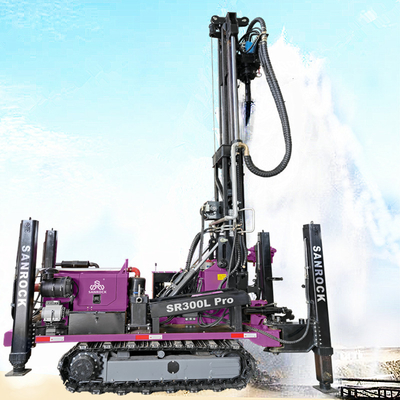 138-325 mm di diametro di perforazione Crawler attrezzatura di perforazione di pozzi idrici con motore Yuchai
