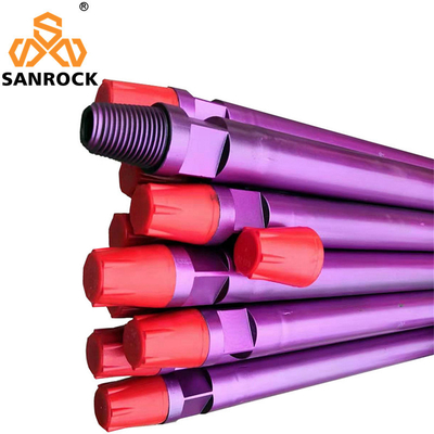 Rodo di perforazione di pozzi d'acqua 76mm 89mm 102mm DTH tubo di perforazione verso il basso del buco DTH Rodo di perforazione
