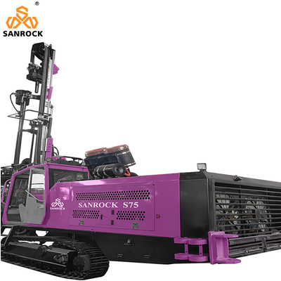 SANROCK Dust Collecting DTH Drilling Rig Attrezzature minerarie Macchine idrauliche di perforazione