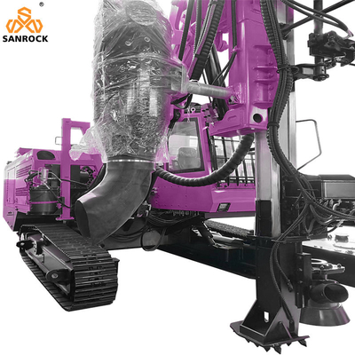 Macchine di perforazione per miniere Equipaggiamento di perforazione DTH integrato ad alta efficienza Perforazione idraulica