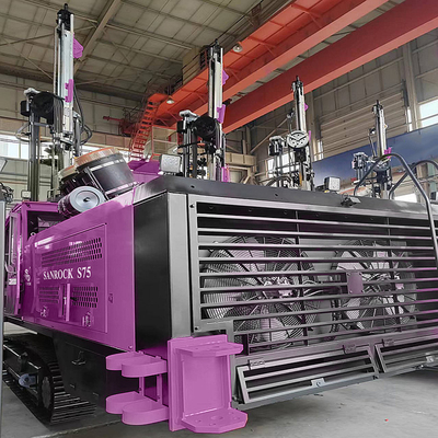 40KN Macchina di trivellazione per miniere Equipaggiamento di trivellazione DTH integrato Trivellazione idraulica