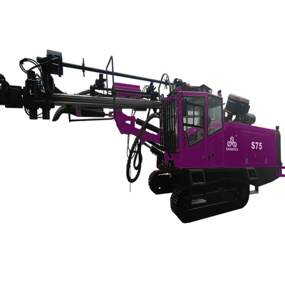 Macchine per la trivellazione di fori in roccia dura Miniera Rig di trivellazione idraulica Integrated Crawler DTH Drilling Rig