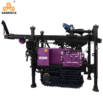 Macchina di perforazione per esplorazione geologica di circolazione inversa RC Rig di perforazione portatile