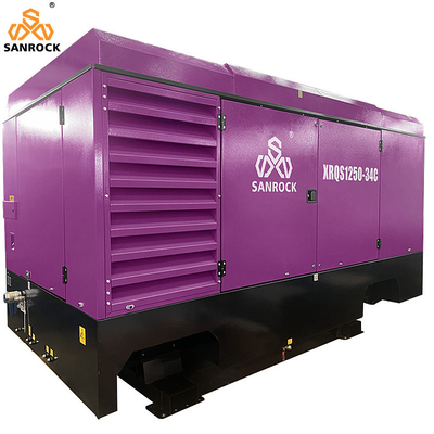 Cummins Motore Compressore d'aria a vite Perforazione di pozzi d'acqua Compressore d'aria macchina Compressore d'aria portatile