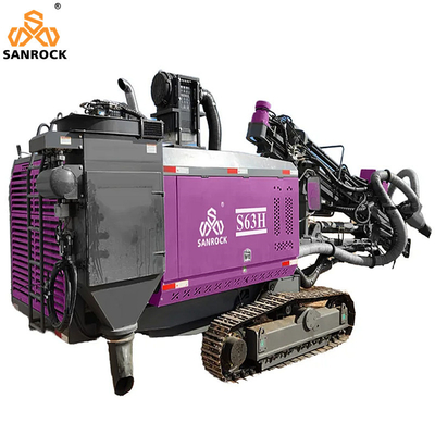 Perforazione DTH integrata attrezzature minerarie buco di esplosione 30m profondità Crawler macchina di perforazione idraulica