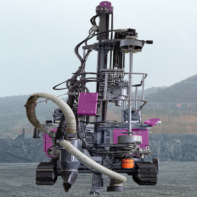 Strumento di trivellazione per miniere di roccia Potenza di 194kw Macchina di trivellazione per crawler DTH