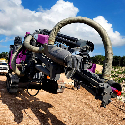 Perforazione DTH integrata attrezzature minerarie buco di esplosione 30m profondità Crawler macchina di perforazione idraulica