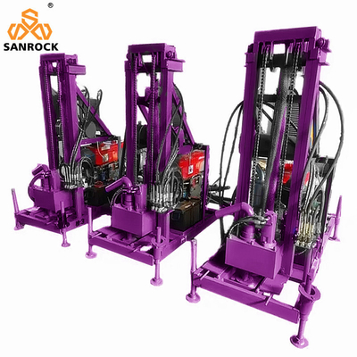 Macchina di perforazione portatile ad alta efficienza di perforazione di pozzi idrici per operazioni di perforazione rotativa
