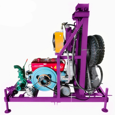 Macchina di perforazione per acqua portatile ad alta efficienza di perforazione