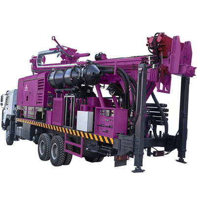 Perforazione di pozzi d'acqua montata su camion Perforazione di pozzi d'acqua montata su camion Perforazione a circolazione inversa
