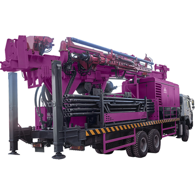 Macchina di perforazione a circolazione inversa montata su camion ad alta efficienza di perforazione