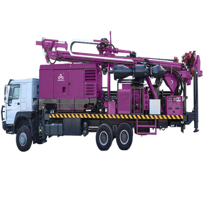 Perforazione montata su camion 55m3/min 96m3/min Circolazione inversa macchina di perforazione RC Perforazione idraulica