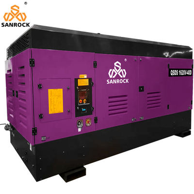 Compressore d'aria a vite per miniere Compressore d'aria ad alta pressione Macchina Compressore d'aria a vite portatile