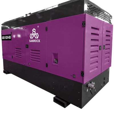 Compressore d'aria a vite 20bar 30bar 40bar Compressore d'aria per pozzi d'acqua Diesel Compressore d'aria