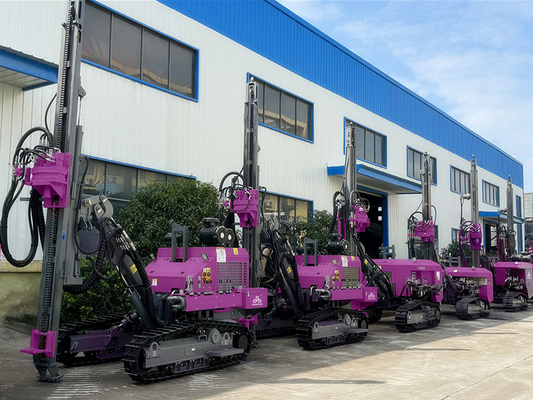 Perforazione per miniere DTH 30m Perforazione per pozzi per perforazione idraulica Perforazione per buchi