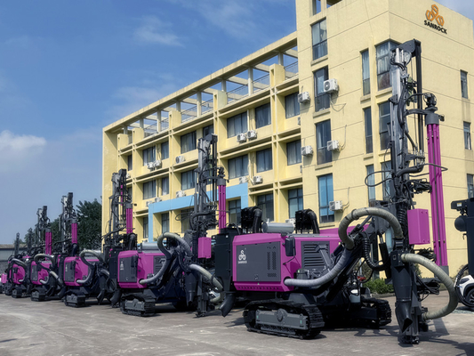 Perforazione per miniere DTH 30m Perforazione per pozzi per perforazione idraulica Perforazione per buchi