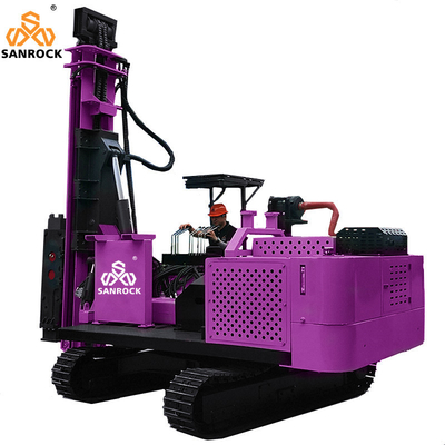 Conduce pile a vite a terra Potenza della macchina 70KW Conduce pile solare Attrezzatura portatile Conduce pile rotante