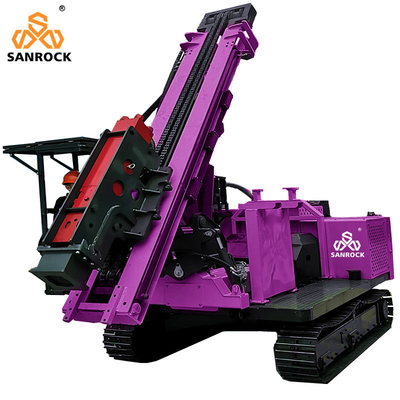 Macchine per la perforazione di pile fotovoltaiche idrauliche Static Pile Driver Vibratory Hammer Pile Driver