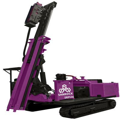 Macchine per la perforazione di pile fotovoltaiche idrauliche Static Pile Driver Vibratory Hammer Pile Driver