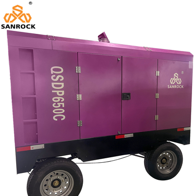 Compressore d'aria portatile a vite rotative ad alta efficienza Compressore d'aria a vite Piccola macchina di compressione d'aria