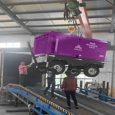 Cina Piccola Macchina Compressore d'Aria ad Alta Efficienza Produttore di Compressori d'Aria a Vite Portatili