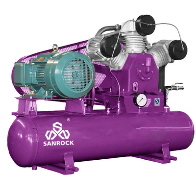 Compressori d'aria a pistoni Compressori d'aria a cintura azionati con serbatoio Compressori d'aria industriali commerciali