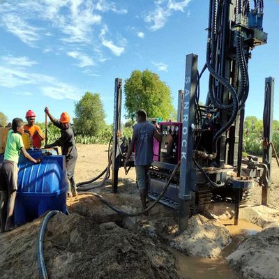 180m profondità di pozzo di trivellazione Crawler montato per la trivellazione diametro rotativo 140-254mm