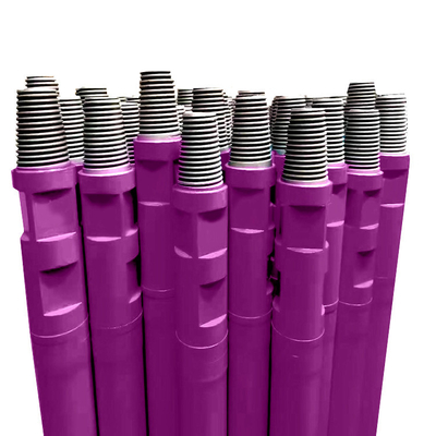 Trattamento di nitrurazione DTH Perforazione del tubo di sconvolgimento del processo Rock Drill Rod 102mm Hard Water Drill Rod