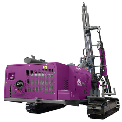 DTH attrezzature di perforazione a martello portatile DTH perforazione rig idraulica perforazione rotante