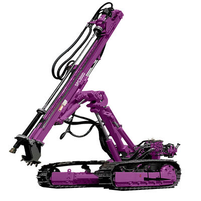 Perforatrice idraulica 30m per esplosioni di roccia, perforatrice DTH, perforatrice cingolata