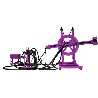 Perforatrice DTH sotterranea per perforazione a 360 gradi, attrezzatura per perforazione di fori di mina, piccolo impianto di perforazione