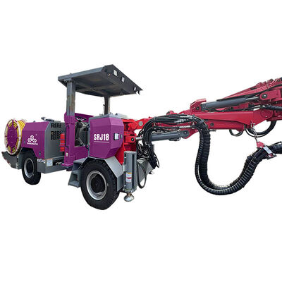 Single Face Boom Jumbo Drill Rig Tunnel Rock Borehole Drilling Equipment Underground Drilling Rig