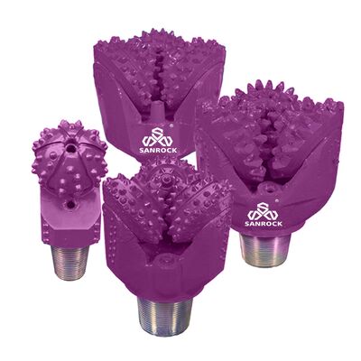 SANROCK Tricone Rock Bit Gas Geothermy Drilling Tools Roller Cone Button Drilling Bit