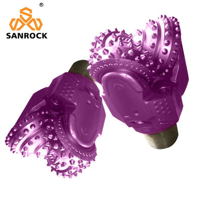 Punte per perforazione petrolifera Tricone Rock Bit, utensili per perforazione, punta per trapano a cono a rulli in carburo di tungsteno