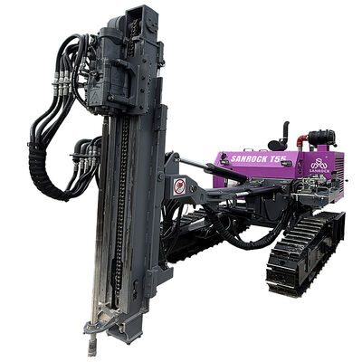 Top Hammer DTH Drilling Rig Diesel Power 60kw Mining Drilling Machine Mobile Drilling Rigs