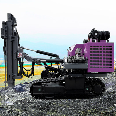 Mining DTH Drilling Equipment Top Hammer Crawler Drilling Rig Borehole Drilling Machine Price