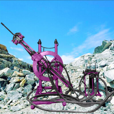 Perforazione pneumatica Stabilizzazione della pendenza della trivella macchina di perforazione di pozzi di trivellazione miniera attrezzature di perforazione DTH