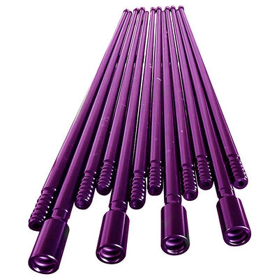 T51 Stringhe di trivellazione per miniere Trattamento termico Strumenti di trivellazione a martello Top Stringhe di trivellazione in acciaio