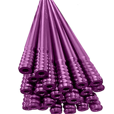 Asta filettata in acciaio T38/T45/T51 per perforazione roccia - Utensili per perforazione ad alte prestazioni con martello in testa