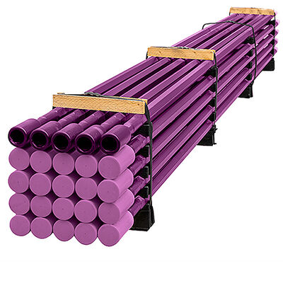 Asta filettata in acciaio T38/T45/T51 per perforazione roccia - Utensili per perforazione ad alte prestazioni con martello in testa