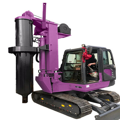 Impianto di perforazione per trivellazione su pali rotanti Macchina per la costruzione di fondamenta Attrezzatura per l'edilizia Impianto di perforazione cingolato