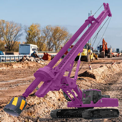 Perforazione di pozzi a foratura rotativa ad alta precisione 15 m di profondità Perforazione idraulica rotativa